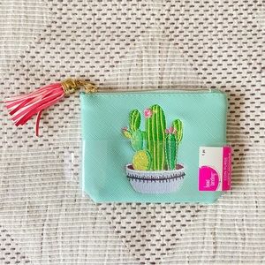 Brand new zipper coin purse w/ cactus 🌵